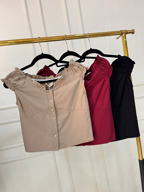 MATINEE Fitted Button Down Tops